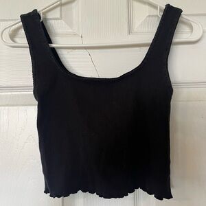 F21 black tank top
